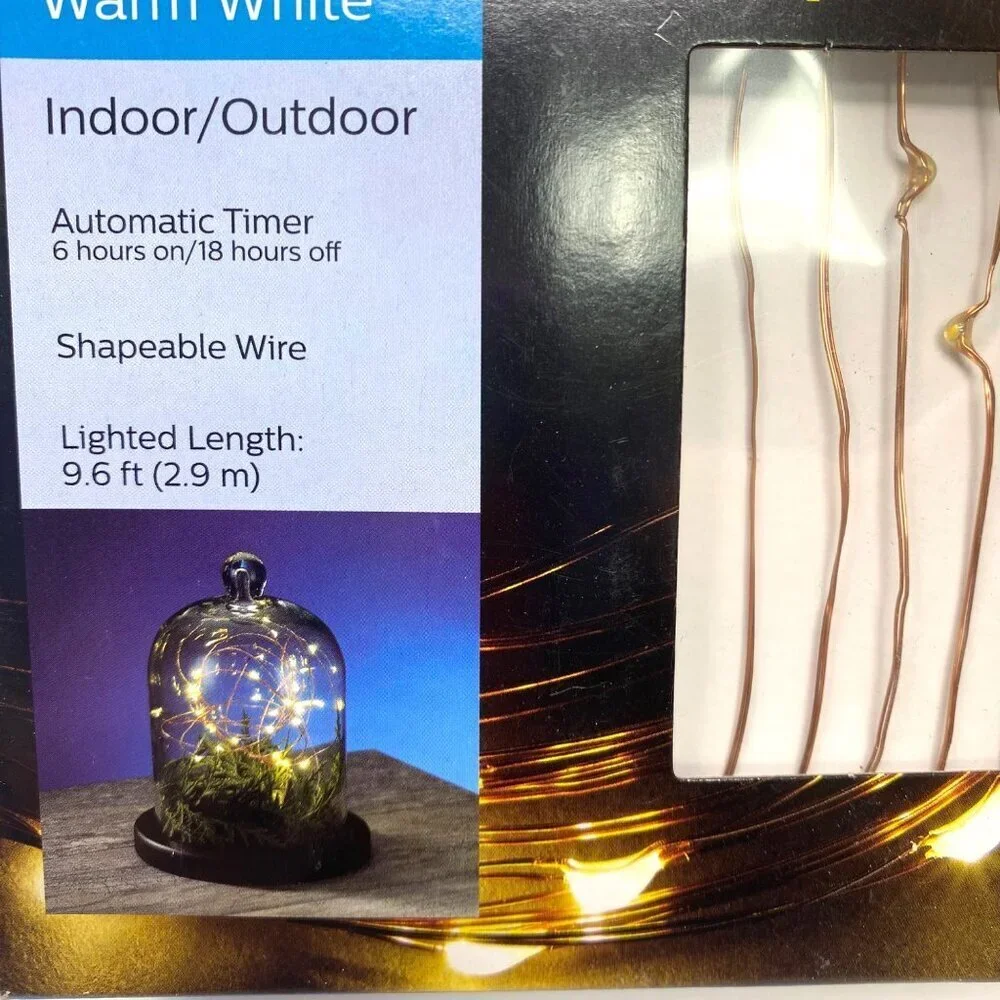Philips Battery Operated Dewdrop Lights Indoor/Outdoor Decor Various Colors